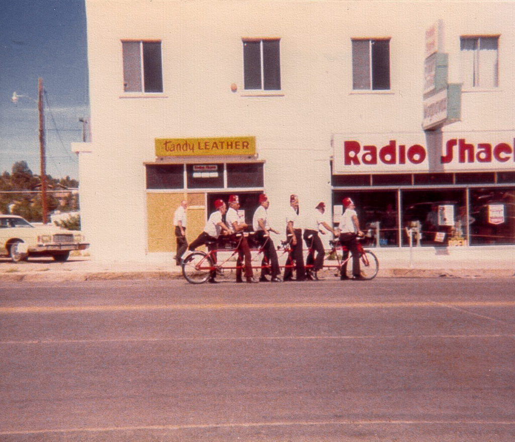 Downtown Prescott AZ during the late 70's